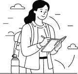 Professional guide illustration